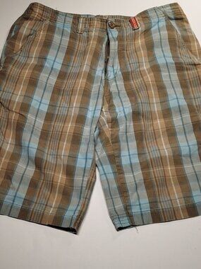 Pacific & Co plaid shorts